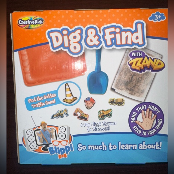 NIB | Blippi painting set and Blippi sand dig kit l | 2 items - Picture 6 of 8